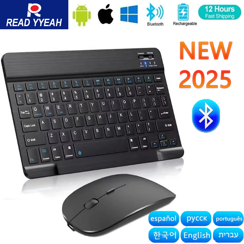 Gaming Keyboard And Mouse Wireless - Новая беспроводная клавиатура Bluetooth 2025 года,