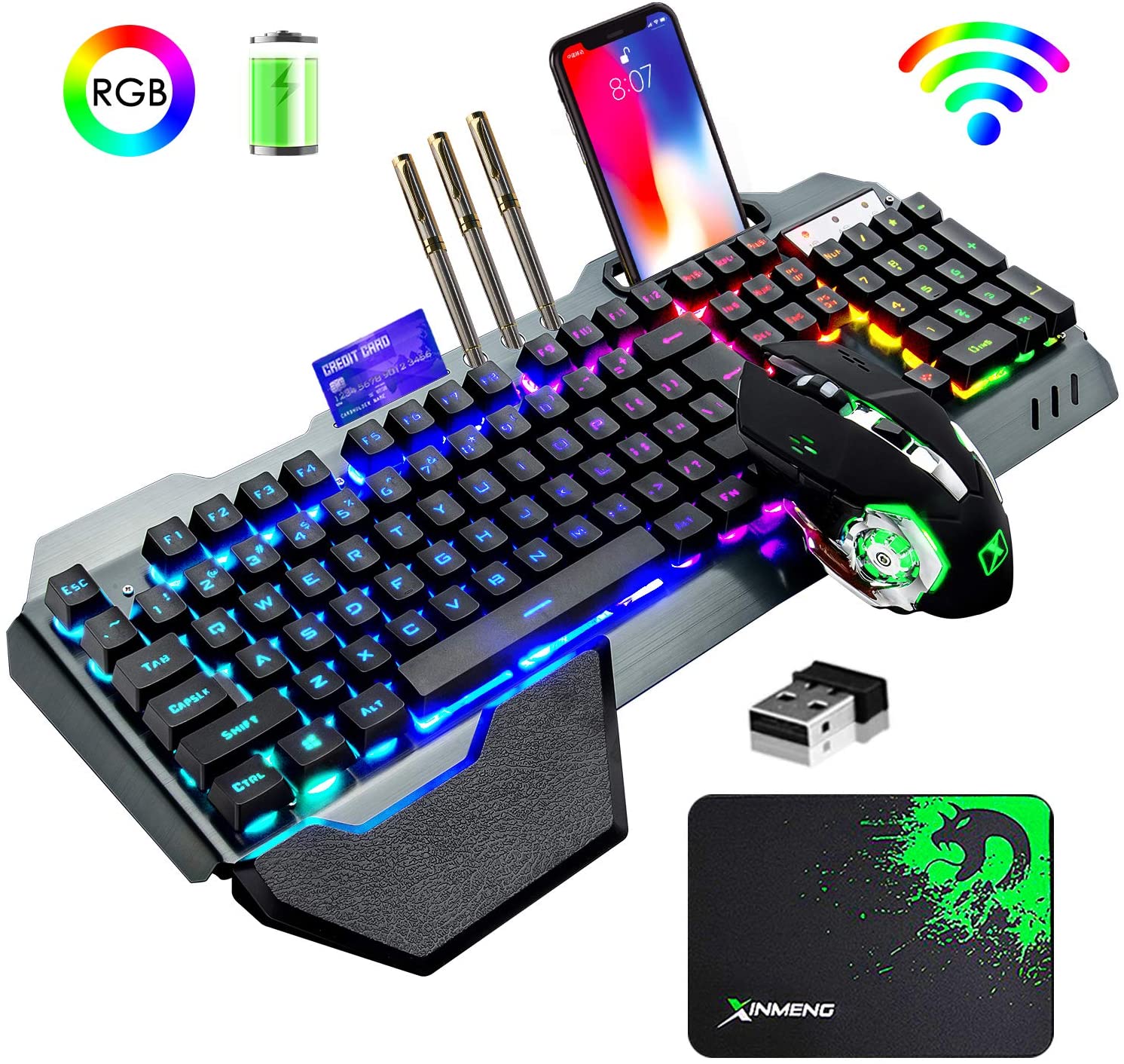 Gaming Keyboard Ergonomics - Комбинированная беспроводная игровая клавиатура и мышь
