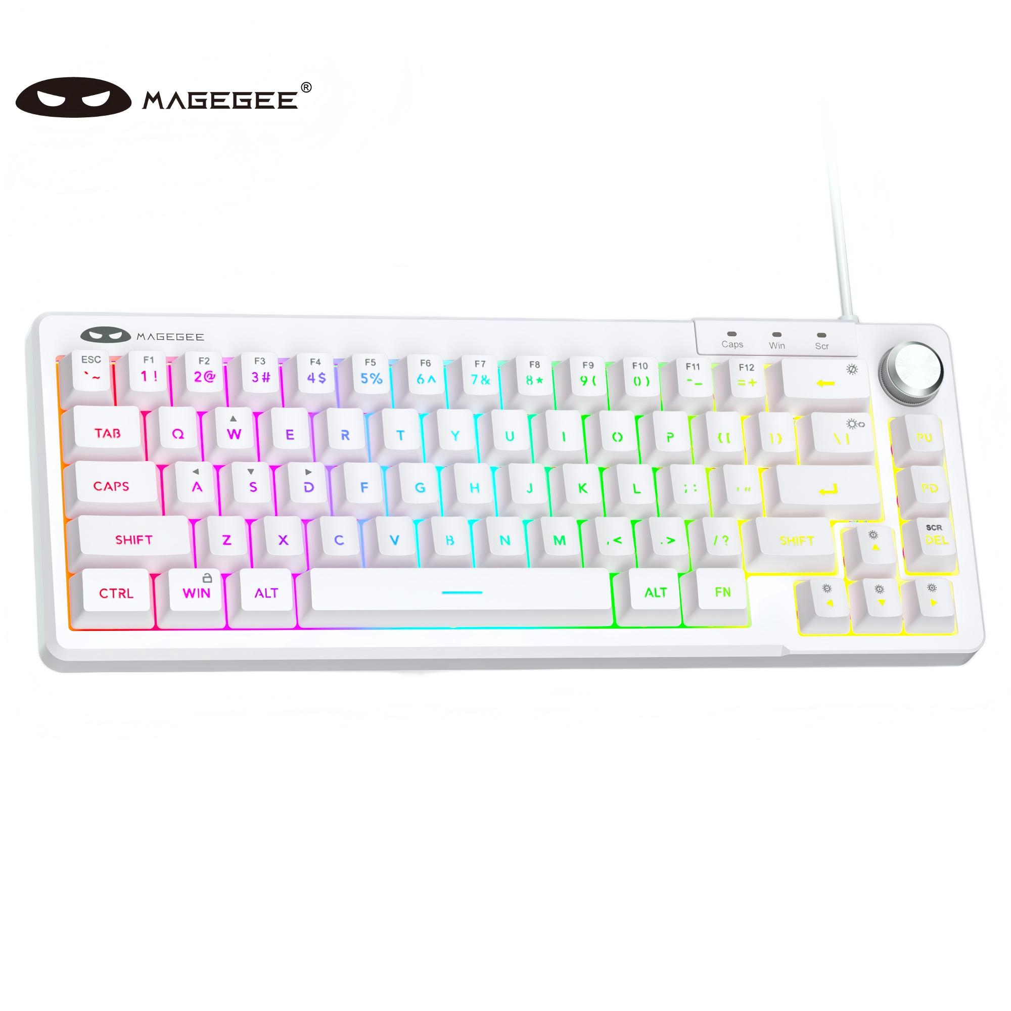 Keyboard Gaming Blue Switch - MageGee TS68 Mini – компактная клавиатура