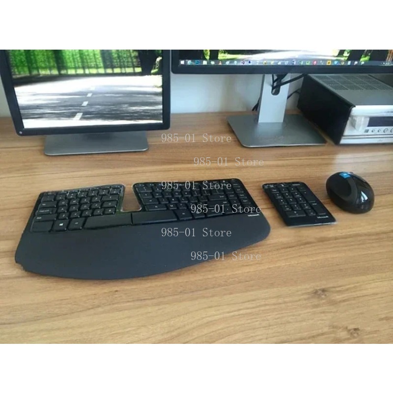 Gaming Keyboard And Mouse Wireless - Беспроводной комплект клавиатуры и мыши, эргономичный
