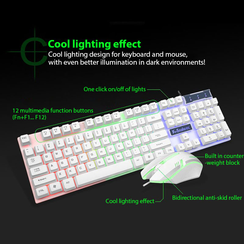 Набор клавиатуры и мыши KM320, – обзор и цена Gaming Keyboard And Mouse Wireless