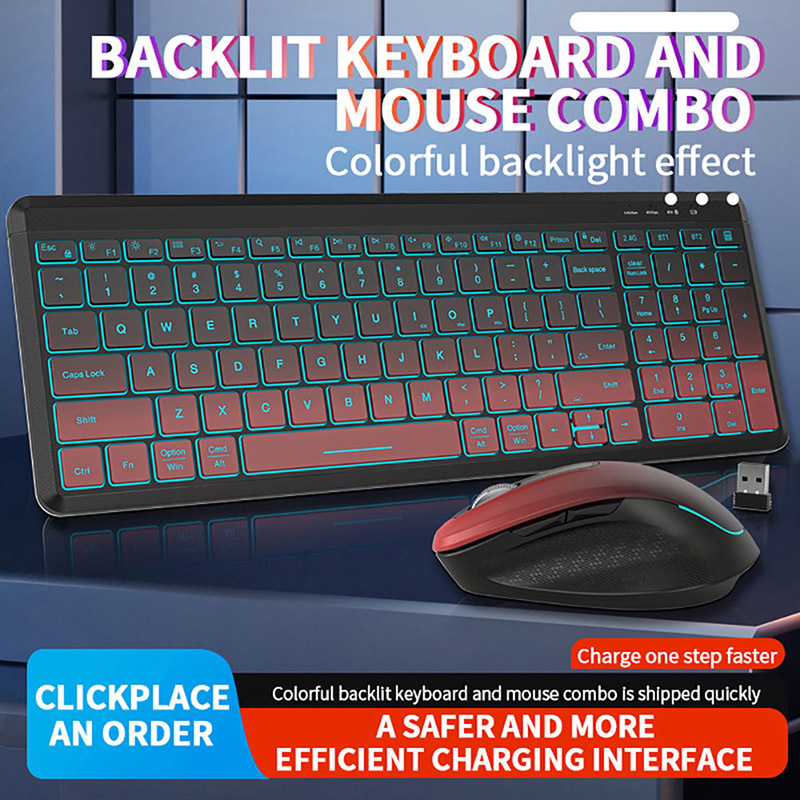 Бесшумная беспроводная клавиат – обзор и цена Gaming Keyboard And Mouse Wireless