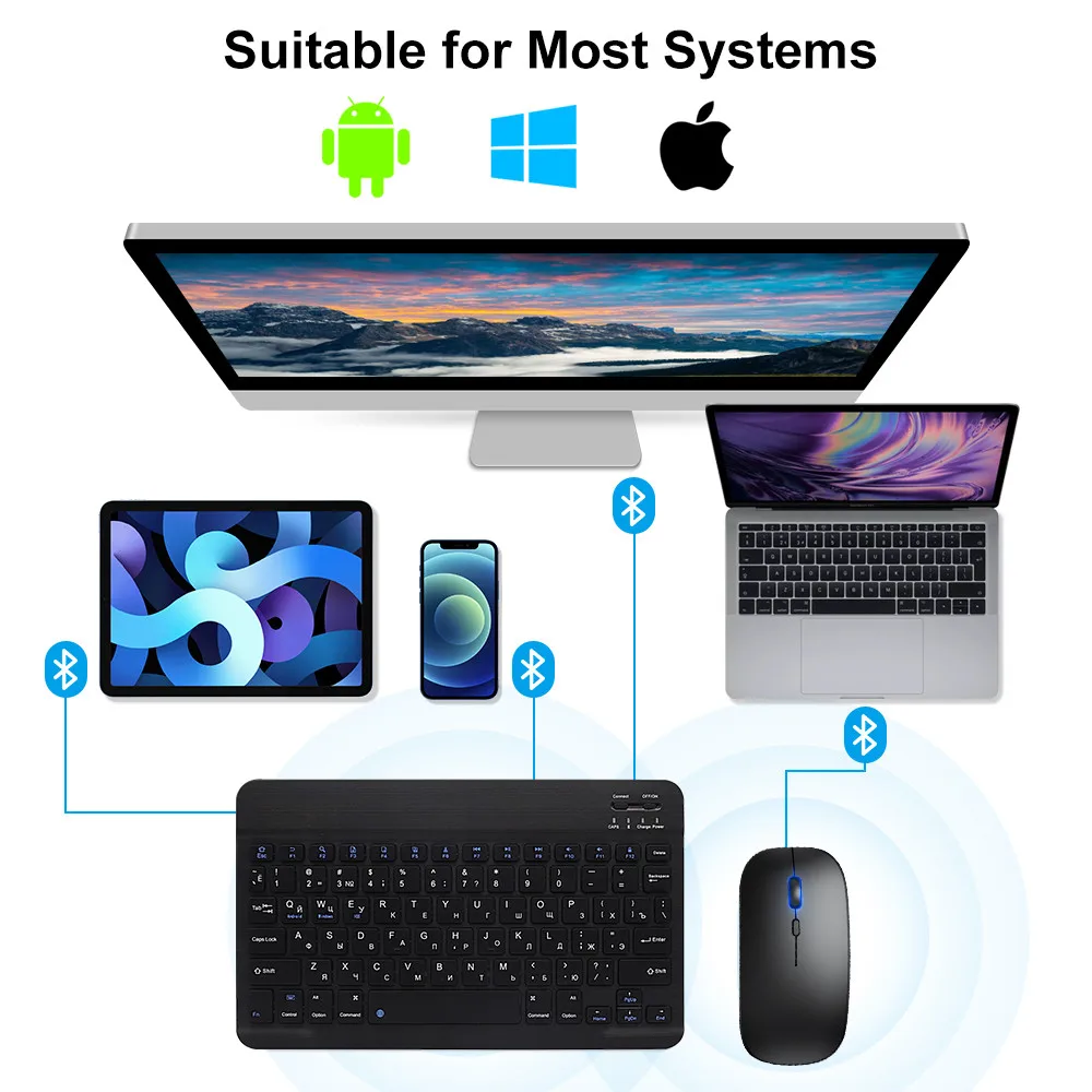 Новая беспроводная клавиатура  – обзор и цена Gaming Keyboard And Mouse Wireless