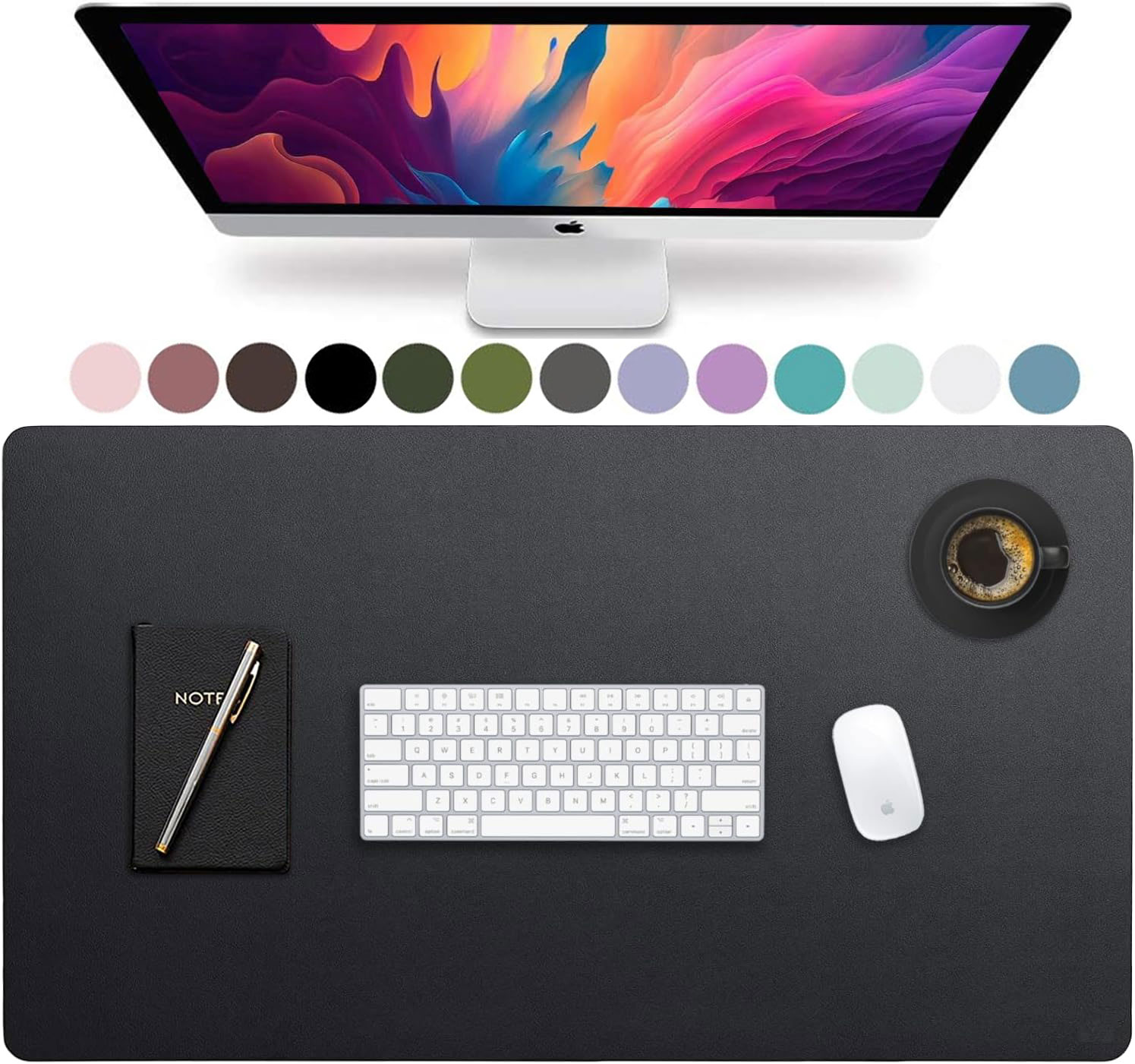 Большой кожаный коврик для сто – обзор и цена Gaming Keyboard And Mouse Pad
