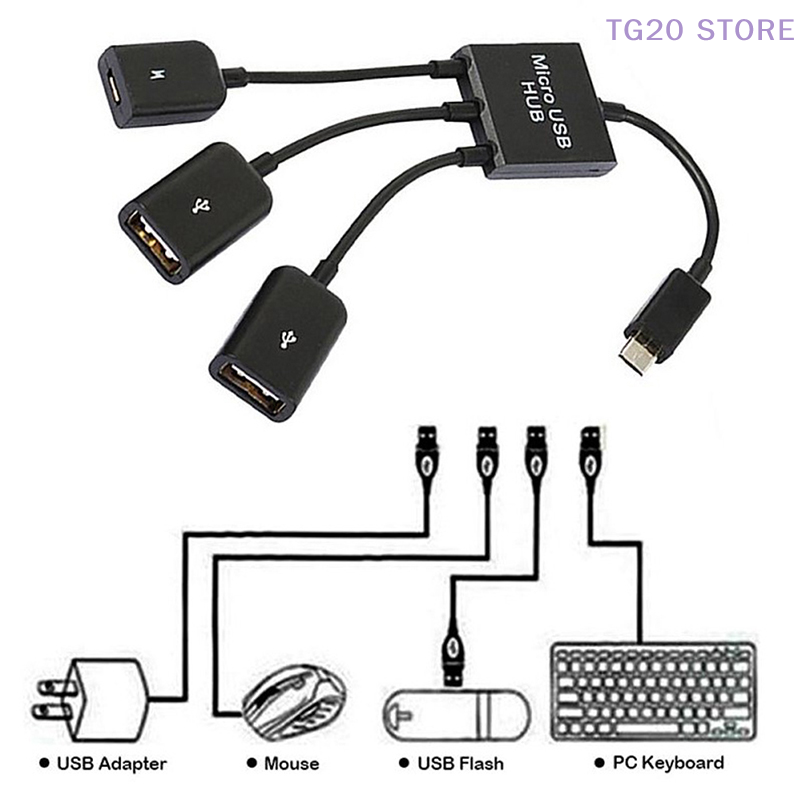3-в-1 микро-USB на 2 OTG 3-пор – обзор и цена Gaming Keyboard Type C