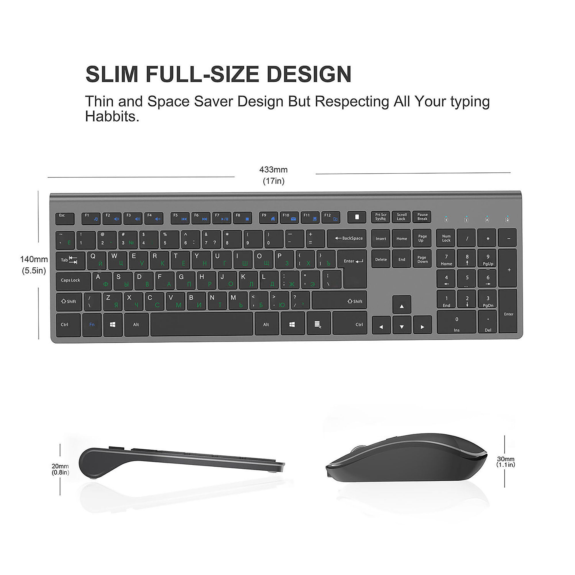 Беспроводная клавиатура и мышь – обзор и цена Gaming Keyboard And Mouse Wireless