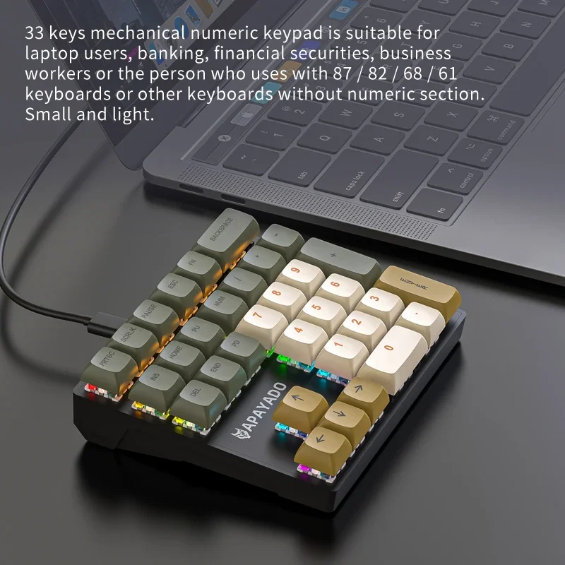 Проводная механическая цифрова – обзор и цена Gaming Keyboard 1 Hand