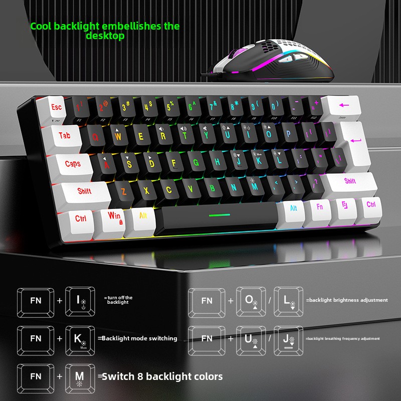 Комплекты клавиатуры и мыши 60 – обзор и цена Keyboard Mouse Bundle Gaming